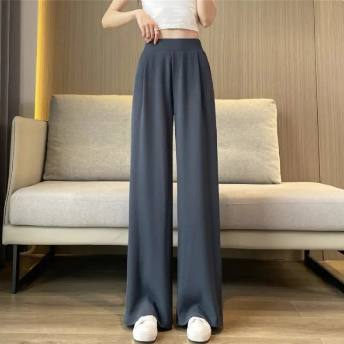 Women's  Loose Pants Suit - Wide Leg Pants | Ember And Co