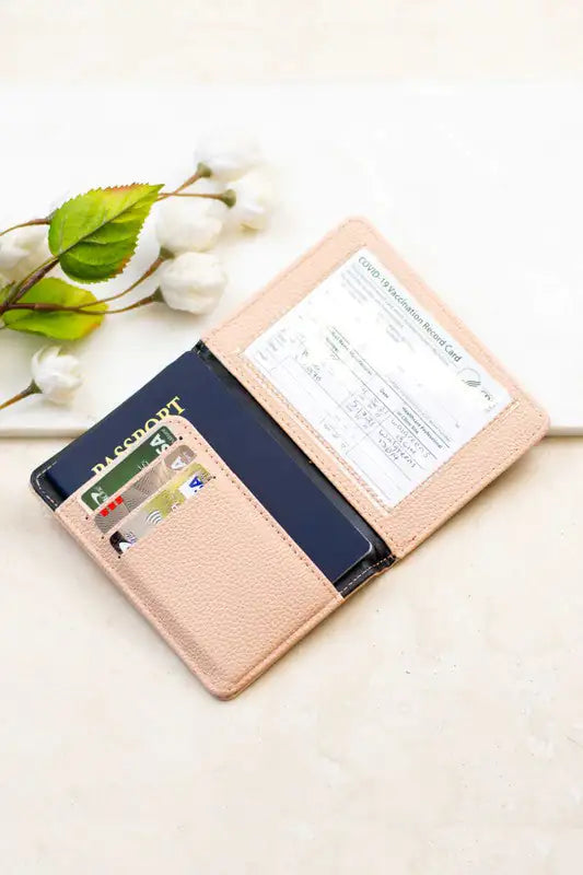 Credit Card Wallet - Passport and Vaccine  | Ember And Co