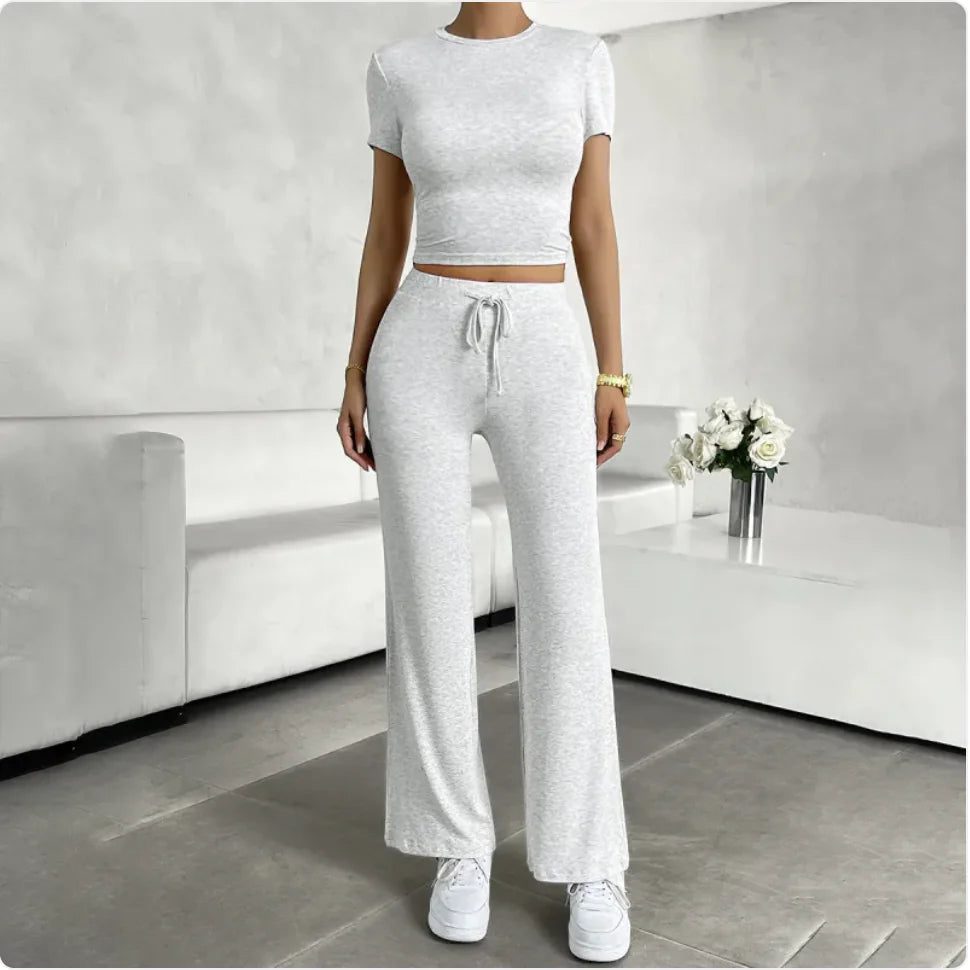 Casual Set For Women - Round Neck Fashion Set | Ember And Co