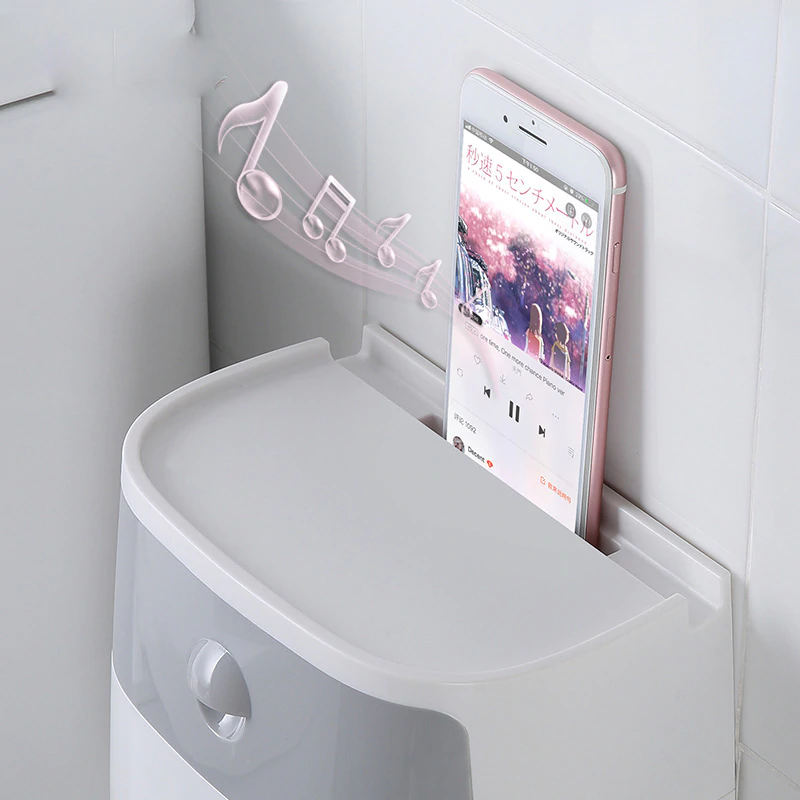 Facilized Waterproof Toilet Paper Dispenser | Ember And Co