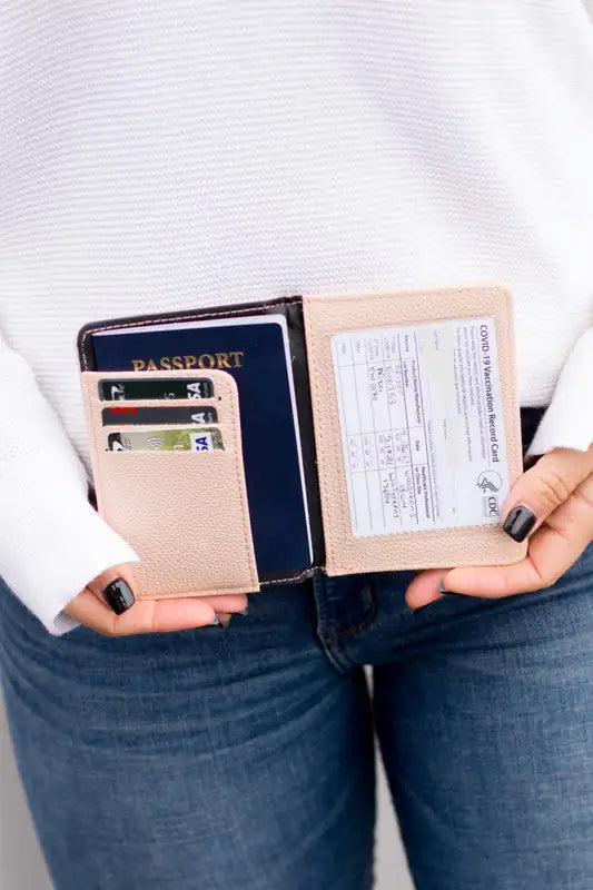 Credit Card Wallet - Passport and Vaccine  | Ember And Co