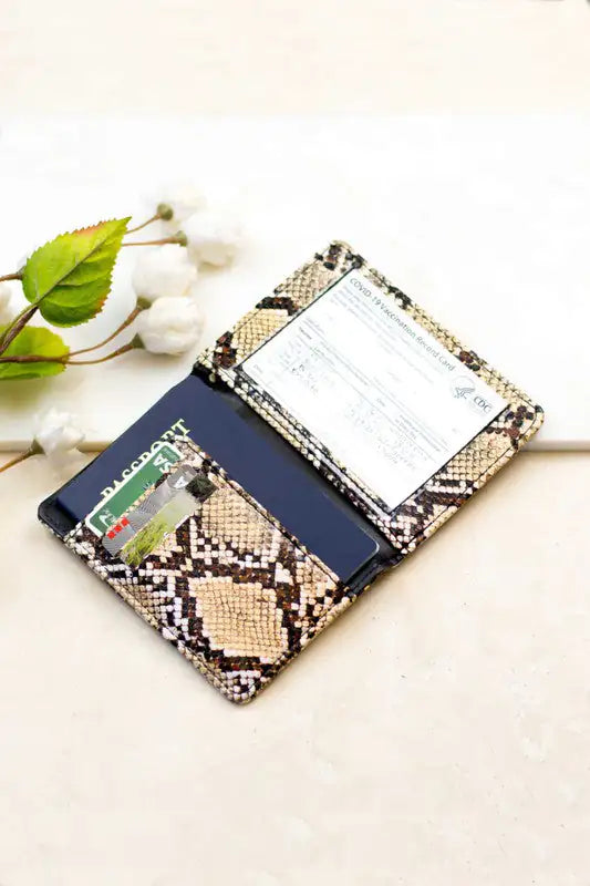 Credit Card Wallet - Passport and Vaccine  | Ember And Co
