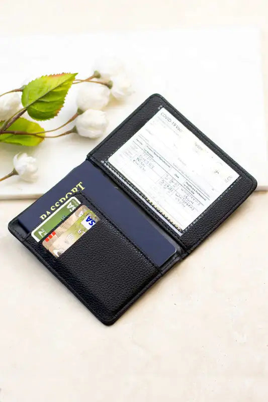 Credit Card Wallet - Passport and Vaccine  | Ember And Co