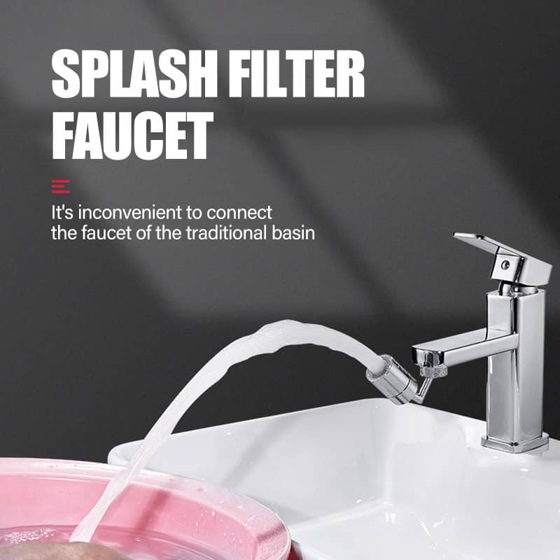 Easy Splash Filter Faucet - 360° Design | Ember And Co