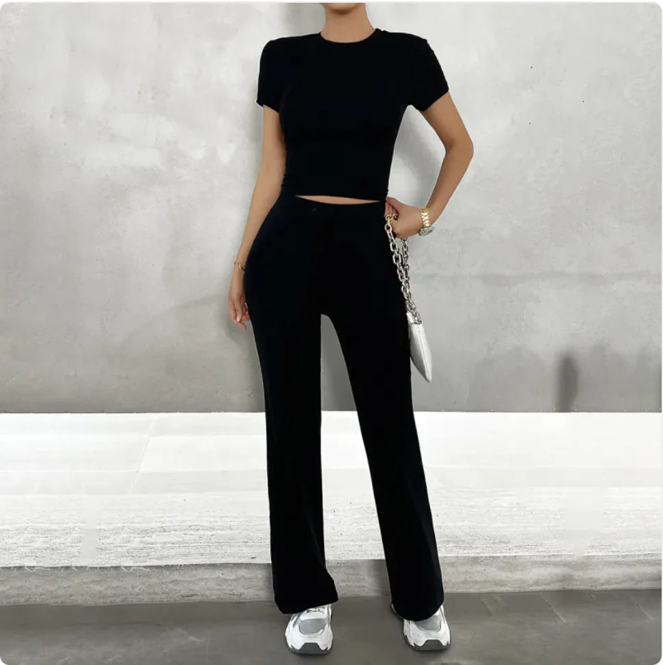 Casual Set For Women - Round Neck Fashion Set | Ember And Co