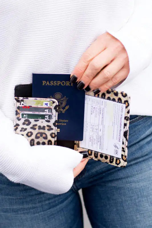 Credit Card Wallet - Passport and Vaccine  | Ember And Co